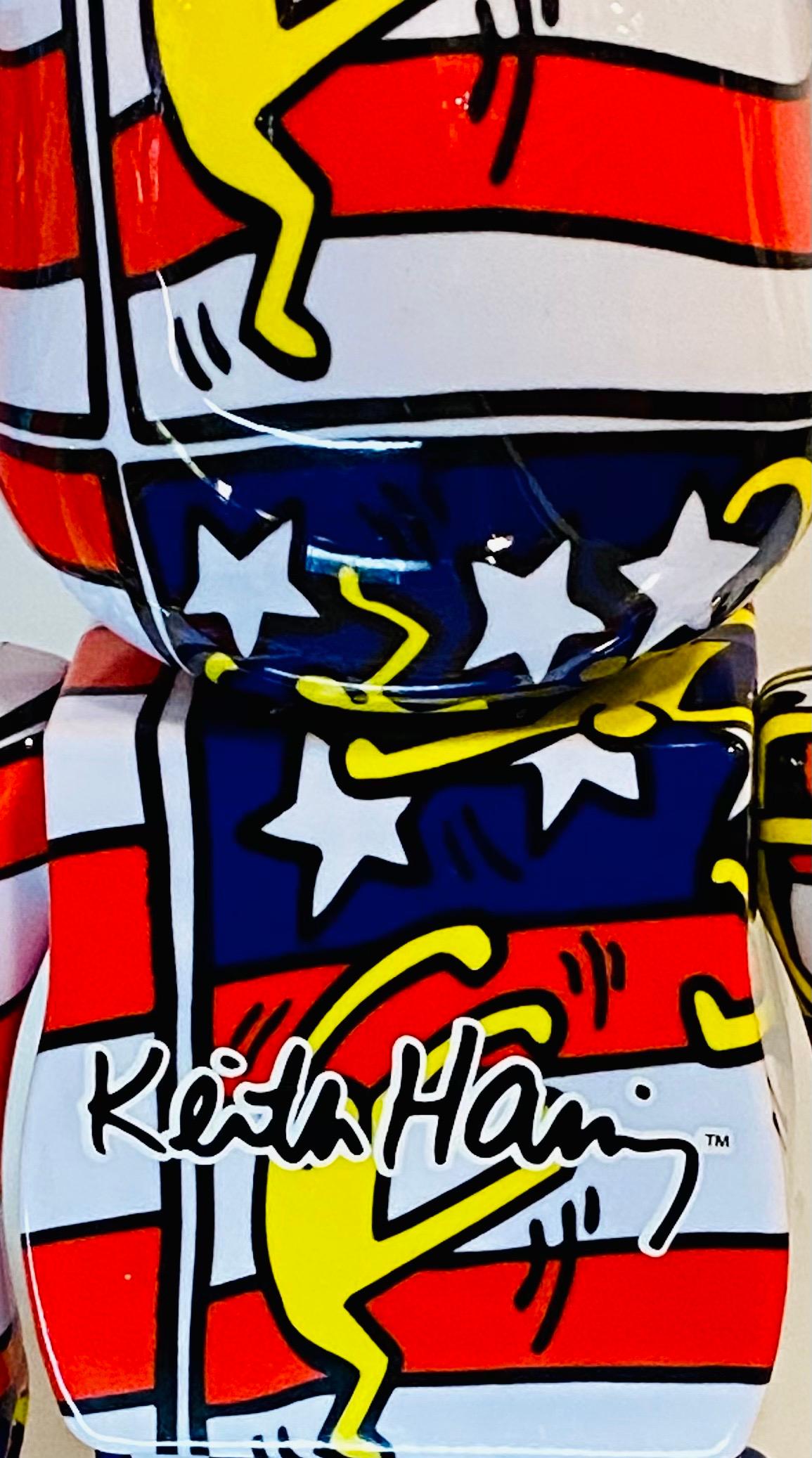 Keith Haring Bearbrick 1000% Companion (Haring Designer Con BE@RBRICK) - Print Pop Art di (after) Keith Haring