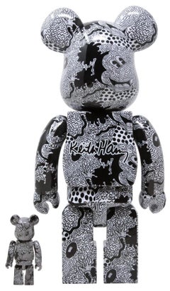 Keith Haring Bearbrick 400% companion (Haring Mickey Mouse BE@RBRICK)