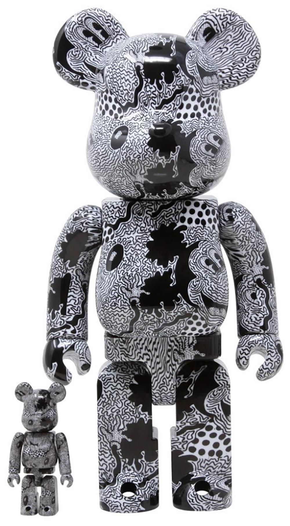 Keith Haring Bearbrick 400% Begleiter (Haring Mickey Mouse BE@RBRICK)