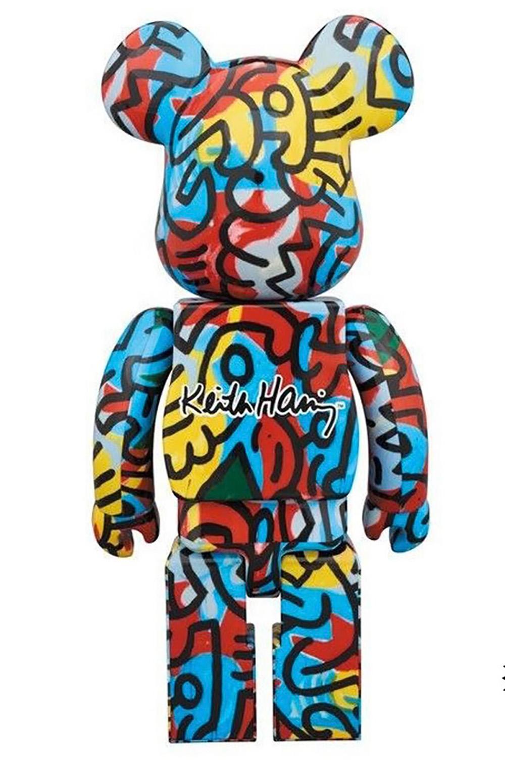 Keith Haring Bearbrick 400% figure (Haring BE@RBRICK) - Pop Art Print by (after) Keith Haring