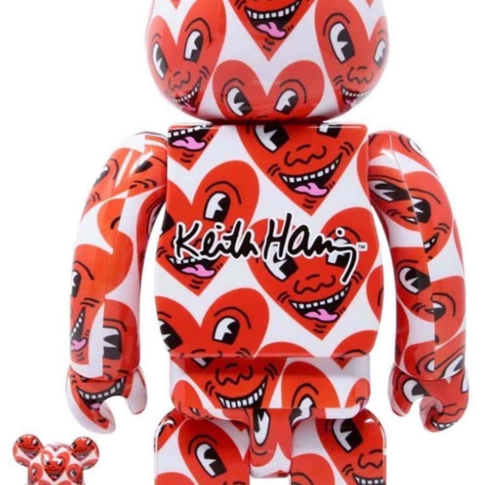 Keith Haring Bearbrick 400% figure (Haring BE@RBRICK) For Sale 1