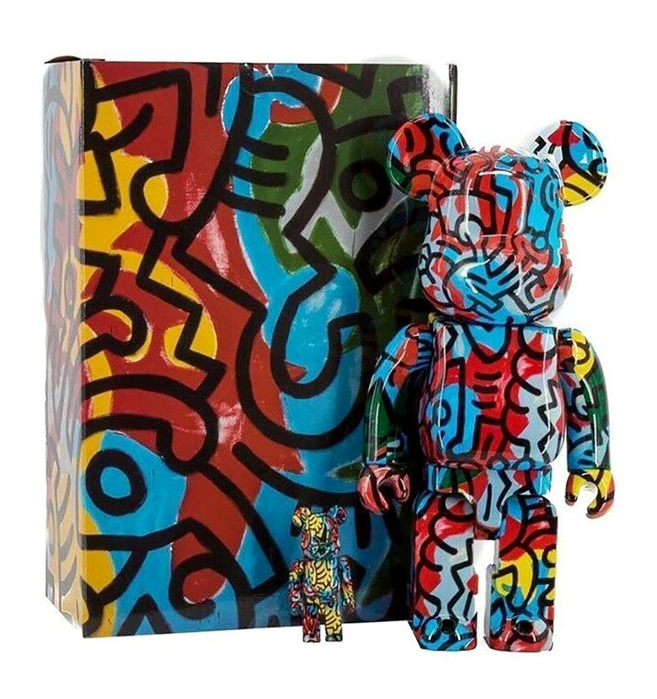 Figura Keith Haring Bearbrick 400% (Haring BE@RBRICK)