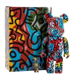 Keith Haring Bearbrick 400% figure (Haring BE@RBRICK)