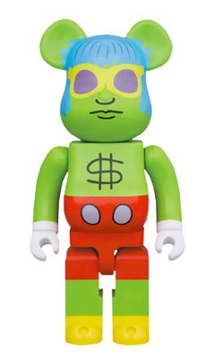 Keith Haring Bearbrick 400% set of 2 works (Haring BE@RBRICK)