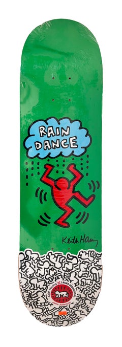 Keith Haring Skateboard Deck set of 2 works (Keith Haring skate decks)