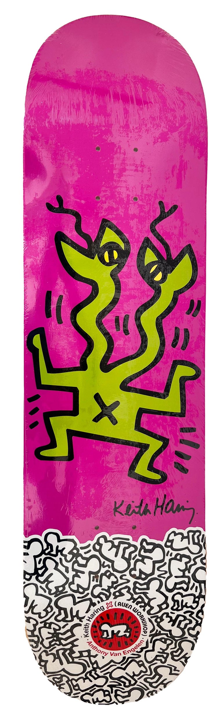 (after) Keith Haring Keith Haring Skateboard Deck set of 3 works