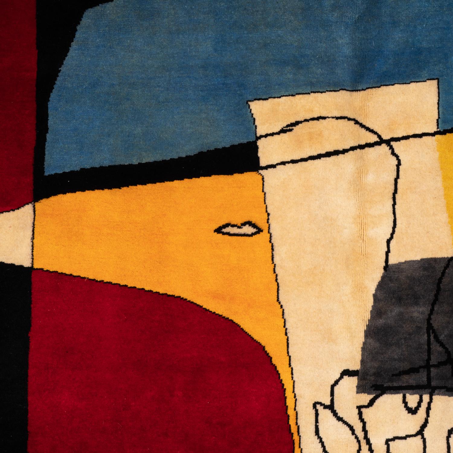 20th Century After Le Corbusier, Rug, or tapestry « Taureau XIII ». Contemporary work For Sale
