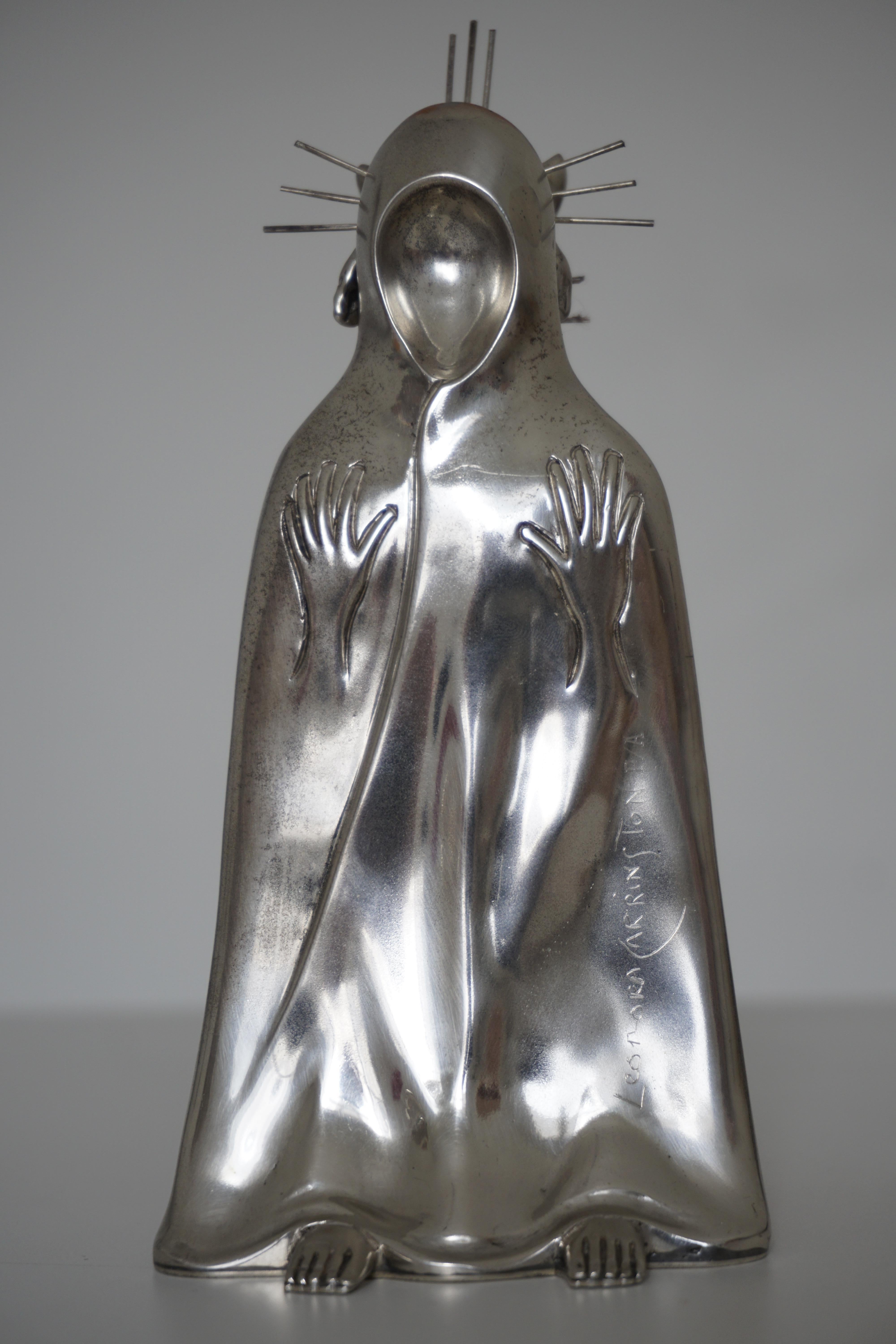 LEONORA CARRINGTON - Silver Figurative Sculpture by (after) Leonora Carrington