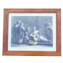 After Maggiotto, Pair Of Engravings Illustrating Zaire, 19th Century