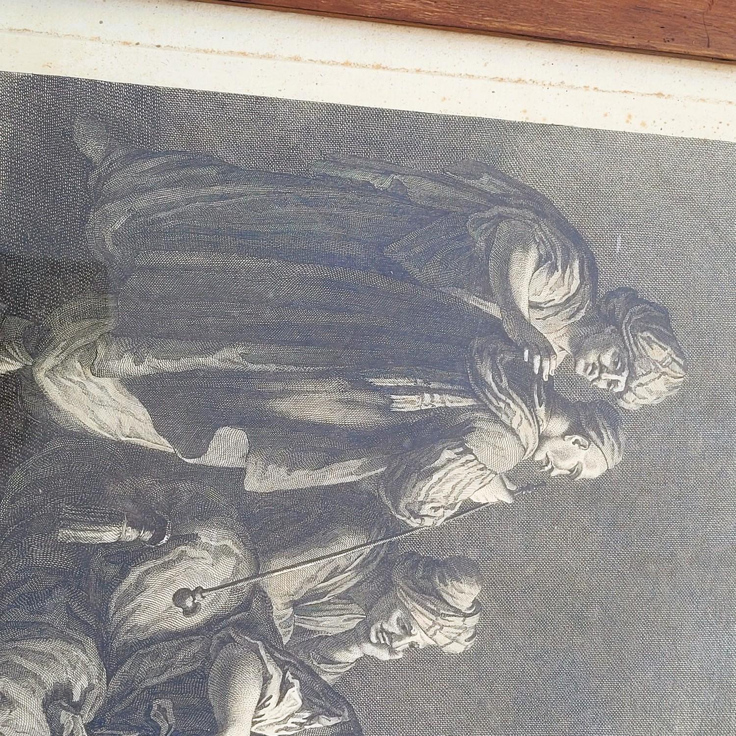 Paper After Maggiotto, Pair Of Engravings Illustrating Zaire, 19th Century For Sale