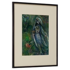 After Marc Chagall  Color Cliché  Editions du Chêne  1947  Framed