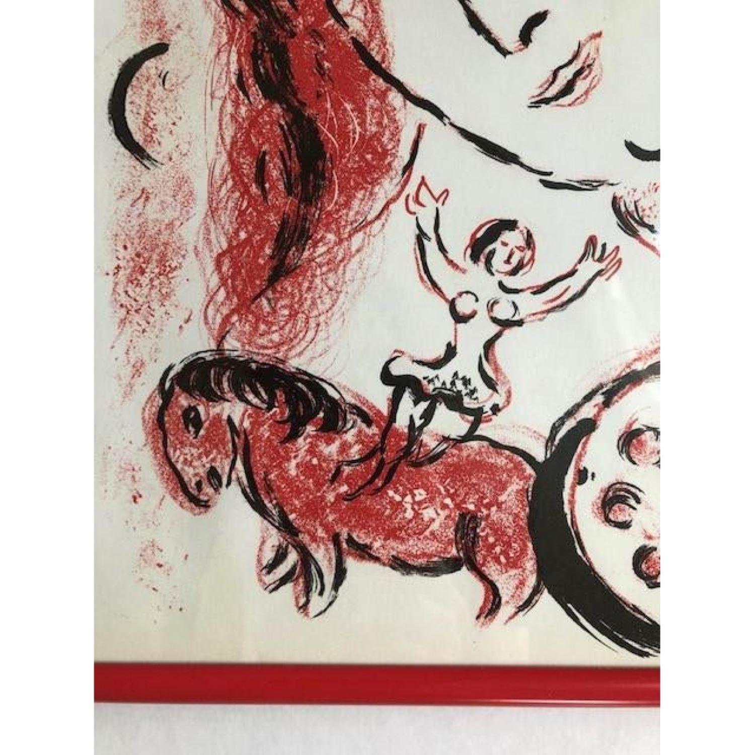 1969 After Marc Chagall 'Chagall Lithographe III (1962-1968)' Modernism 1969 - Print by (after) Marc Chagall