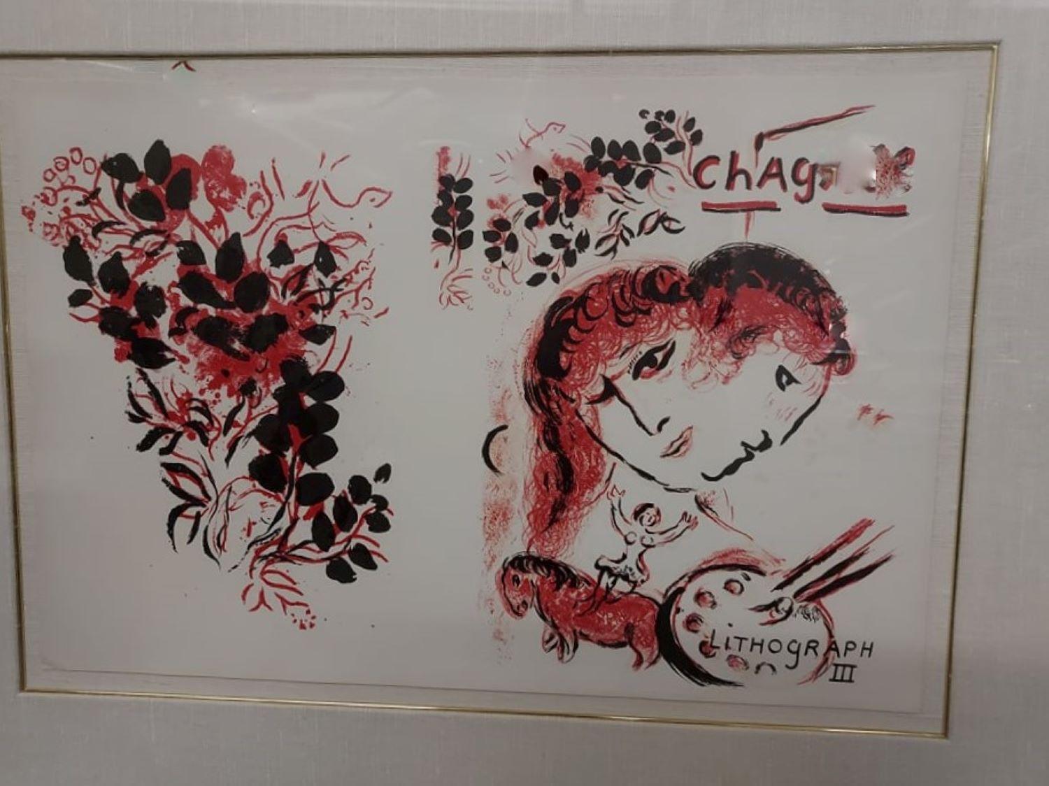 1969 After Marc Chagall 'Chagall Lithographe III (1962-1968)' Modernism 1969 2