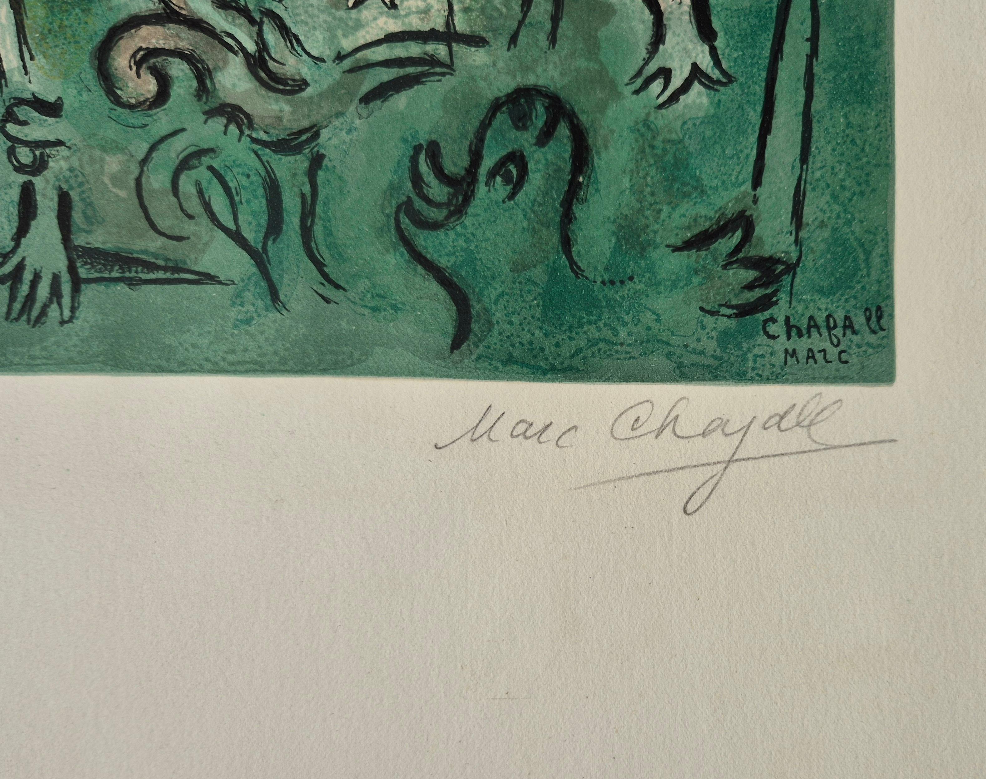 (after) Marc Chagall -- La Tribu de Gad (The Tribe of Gad) For Sale 3