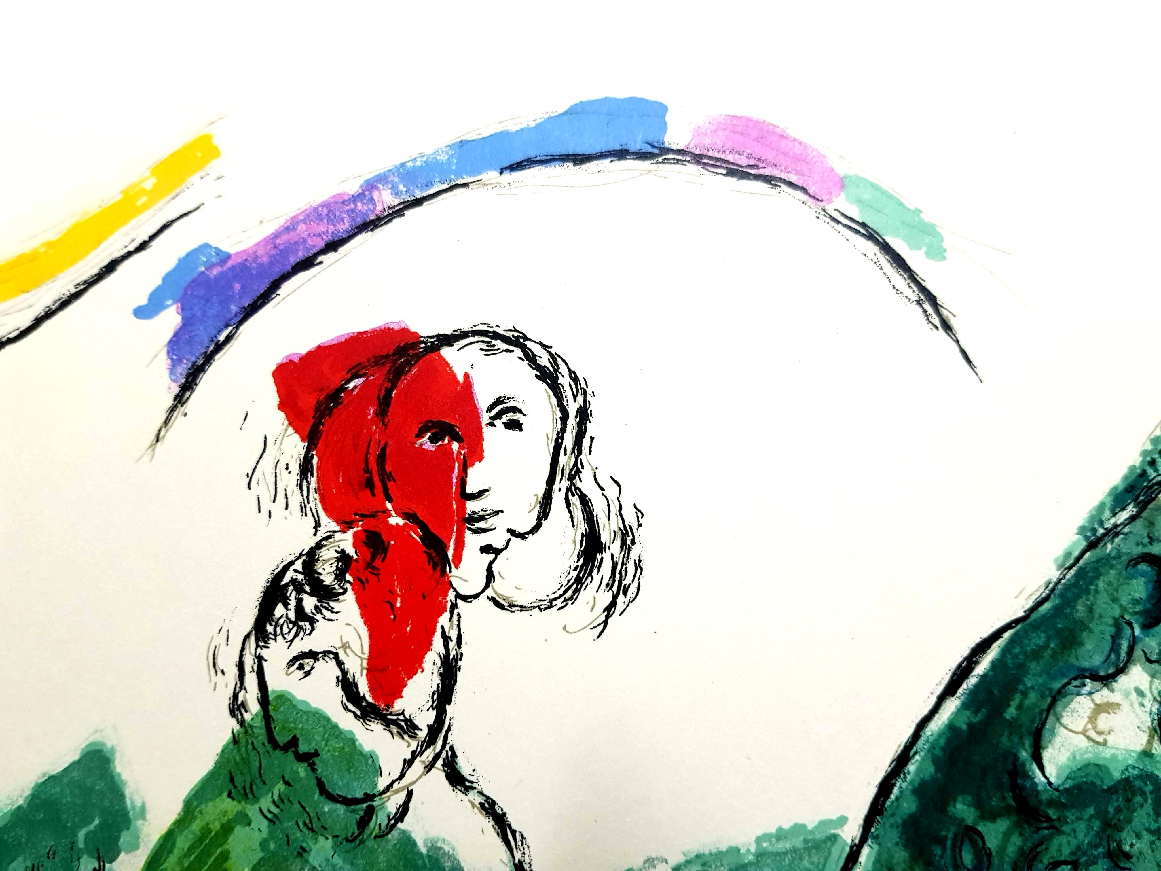 D'après Marc Chagall -  Lithographie en vente 2