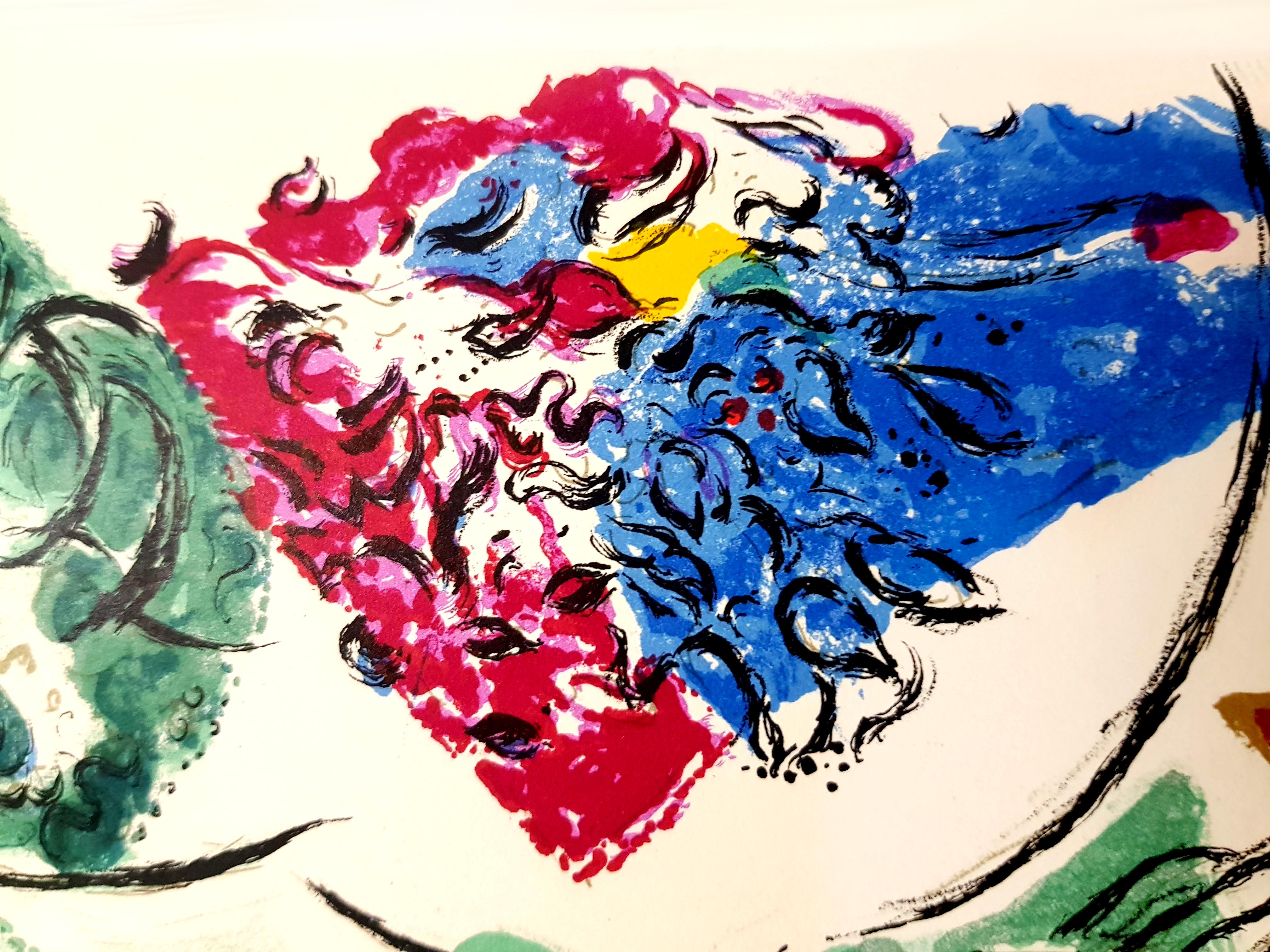 D'après Marc Chagall -  Lithographie en vente 3