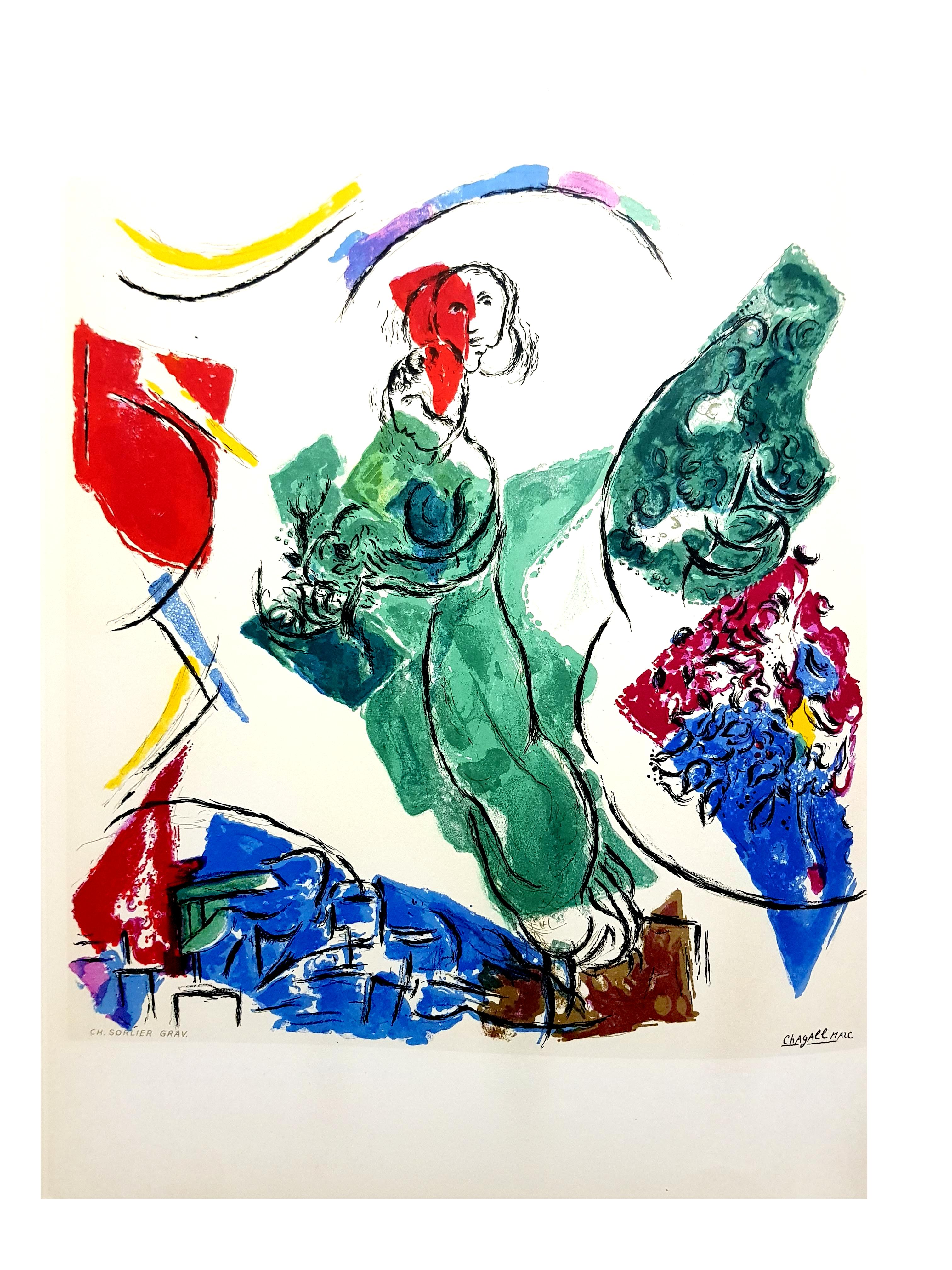 After Marc Chagall -  Lithograph For Sale 1