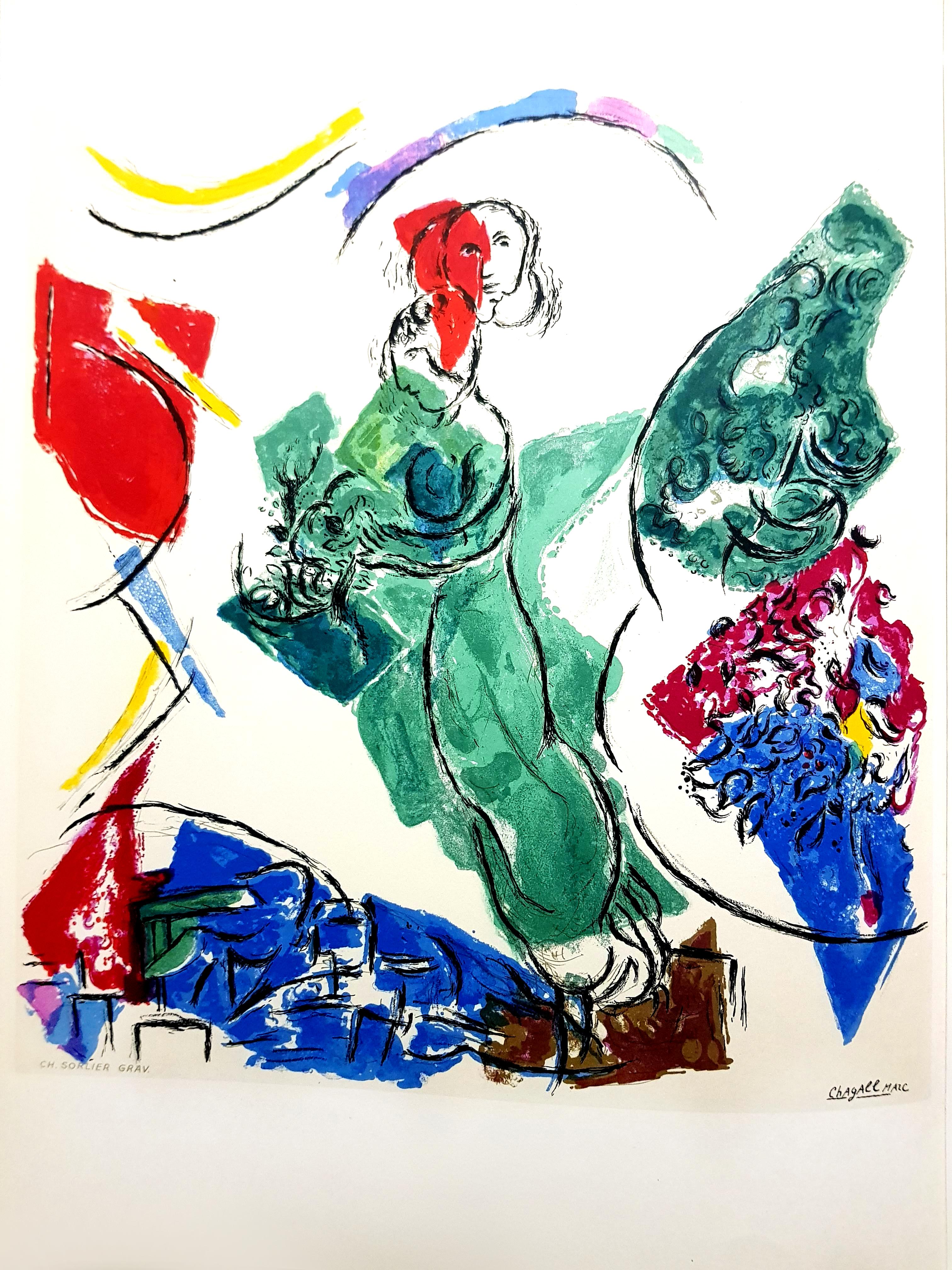 After Marc Chagall -  Lithograph