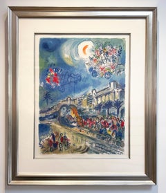 Carnaval of Flowers, from Nice and the Cote d'Azur (Unsigned Proof)