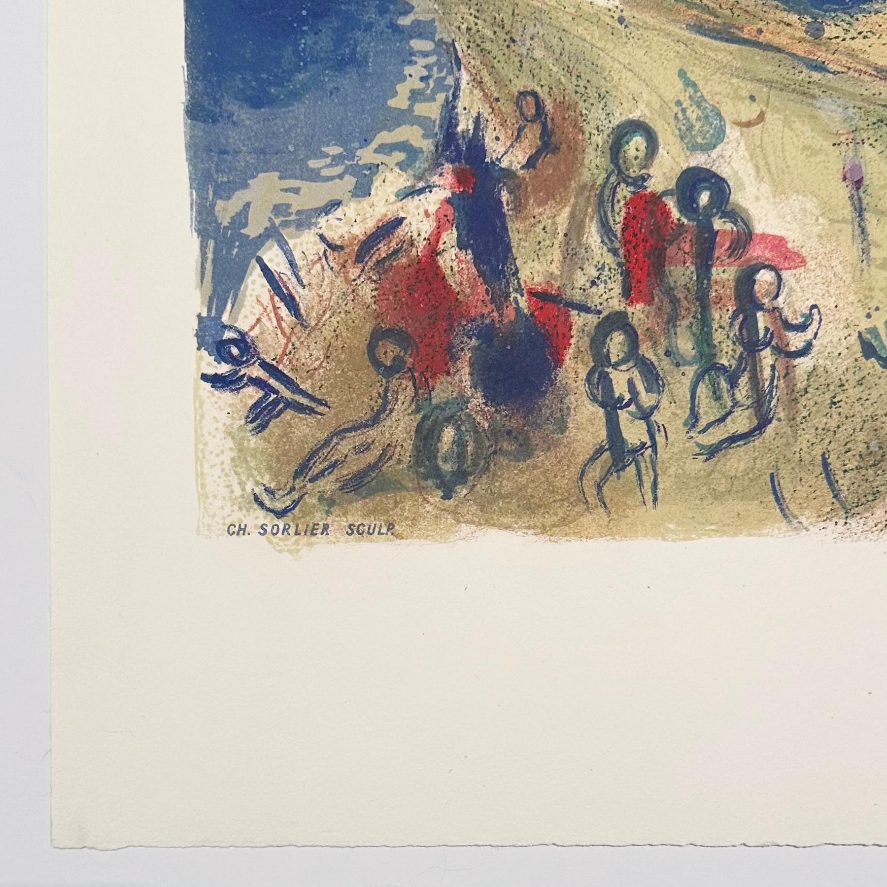 Carnaval de las Flores, de Niza y la Costa Azul (Prueba sin firmar) - Print Moderno de (after) Marc Chagall