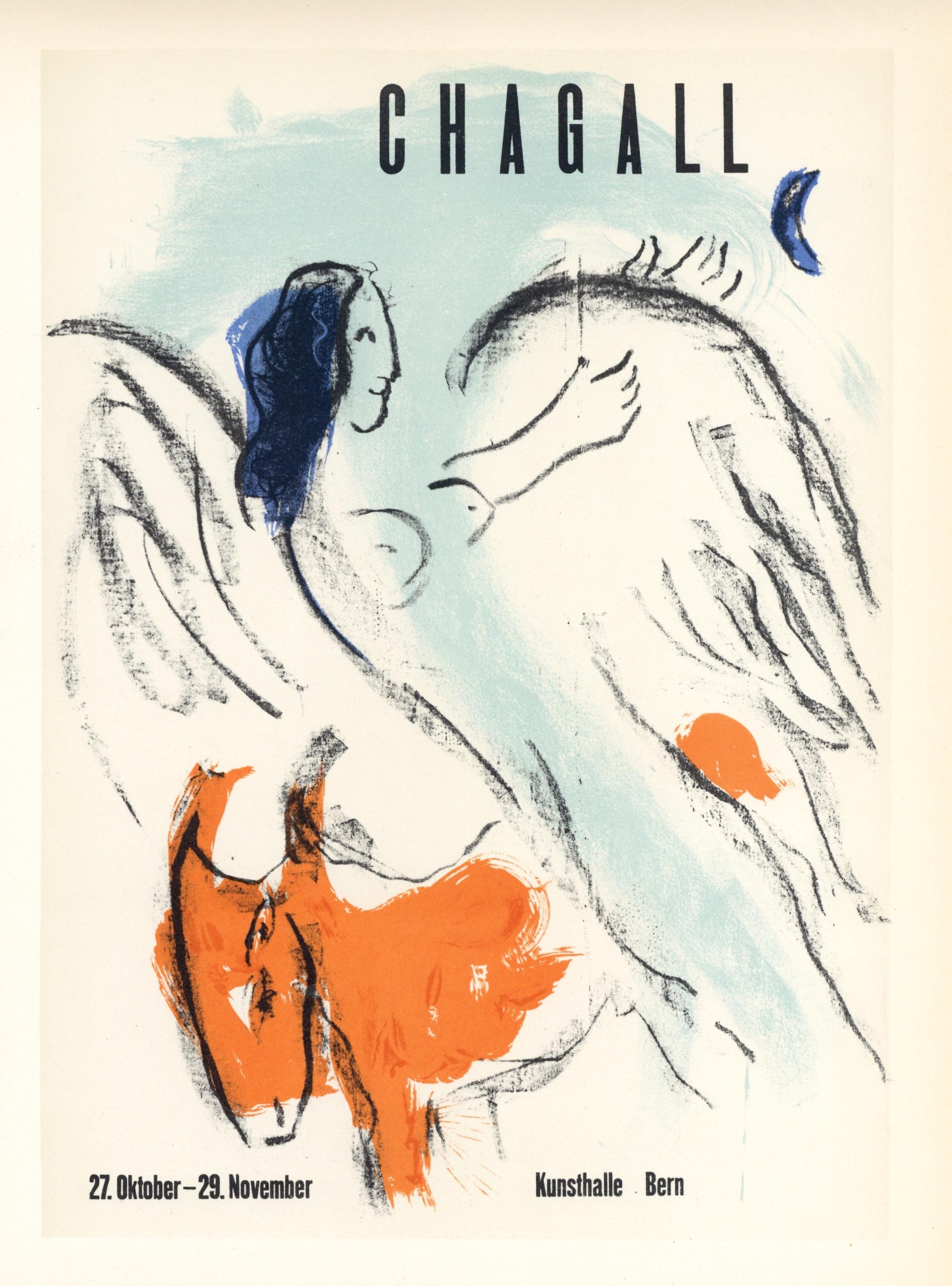 Chagall lithograph poster