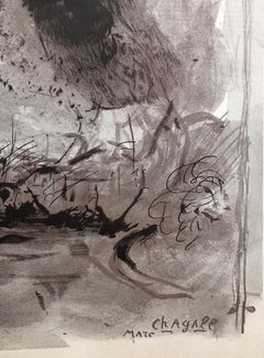 Galerie Maeght The Artist as Phoenix Offset Print, Mid-20th Century