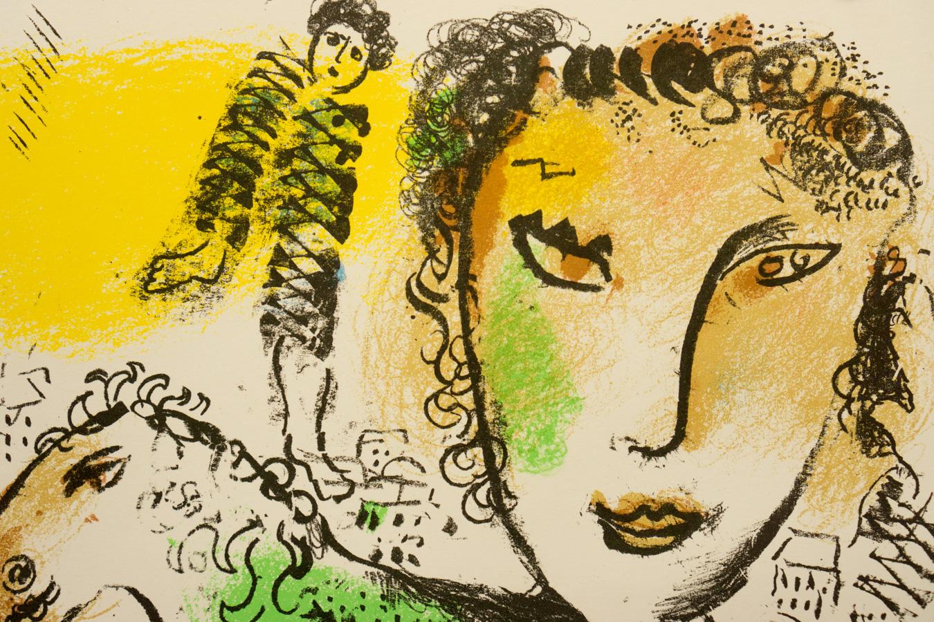 Homecoming from XXe Siecle - Print by (after) Marc Chagall