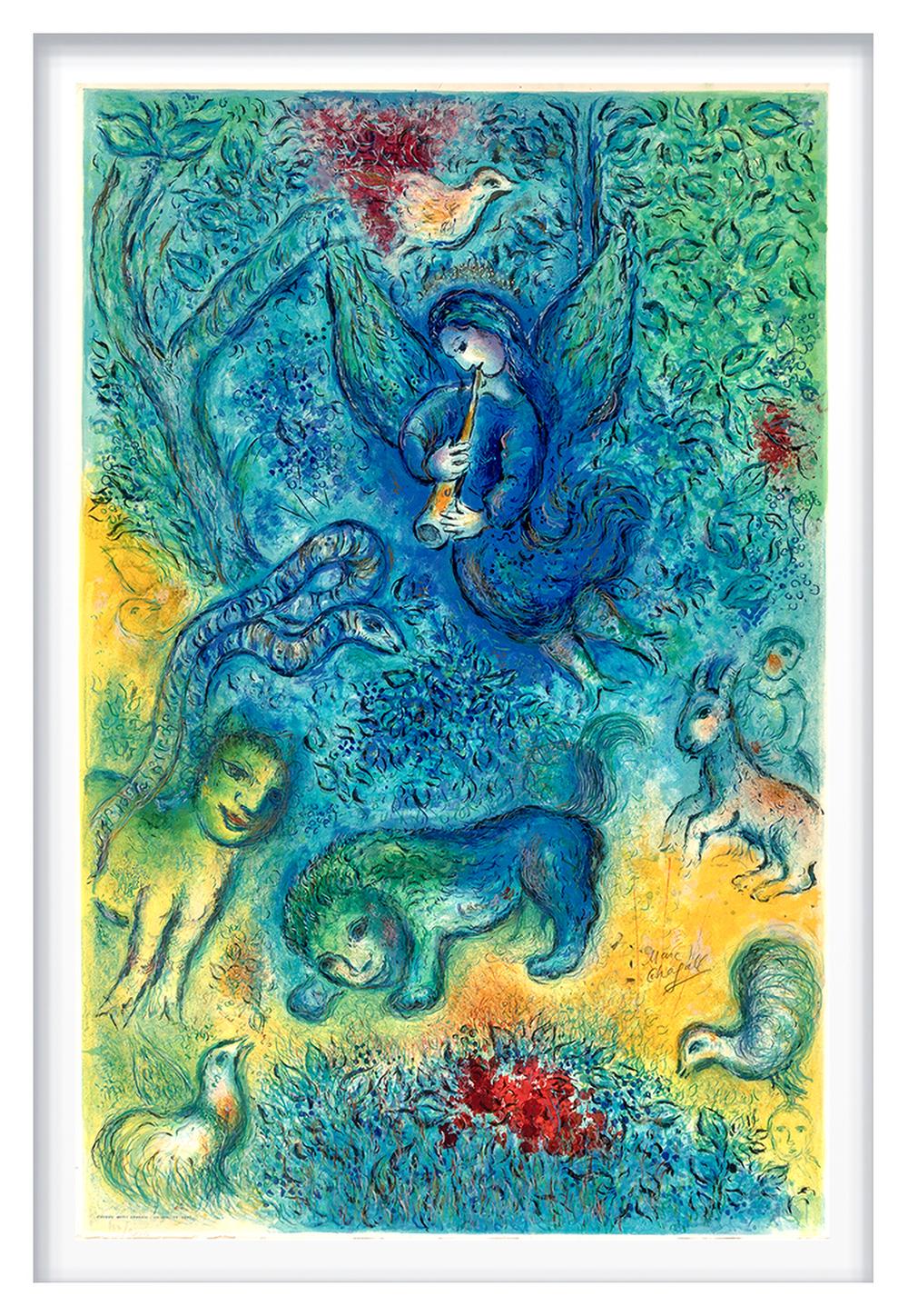 La flûte enchantée (The Magic Flute) - Print by (after) Marc Chagall