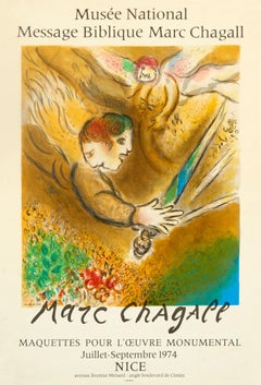 L'Ange du jugement - Message Biblique (after) Marc Chagall, 1974