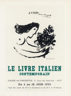 "Le Livre Italien" lithograph poster
