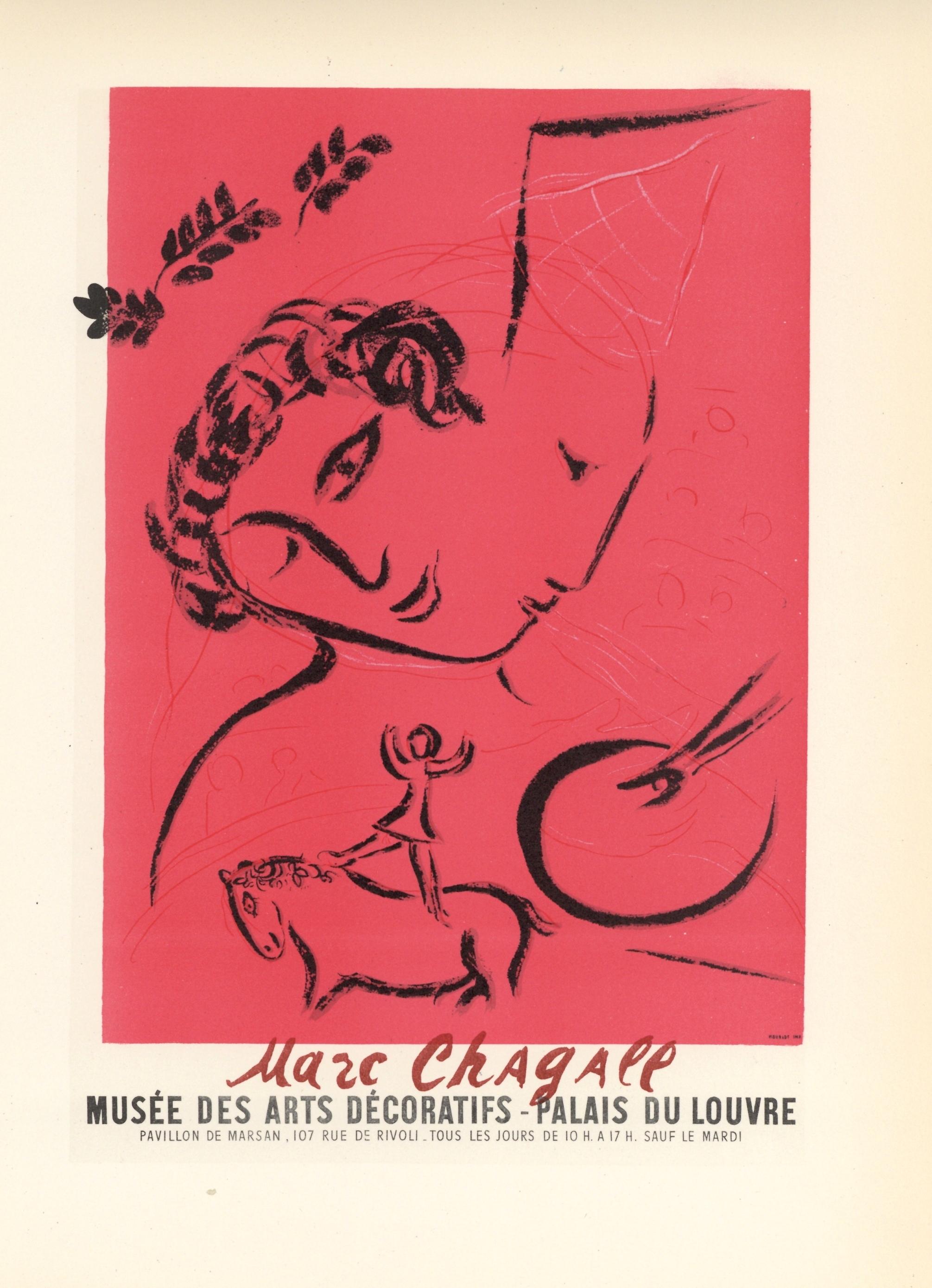 lithograph poster - Print by (after) Marc Chagall