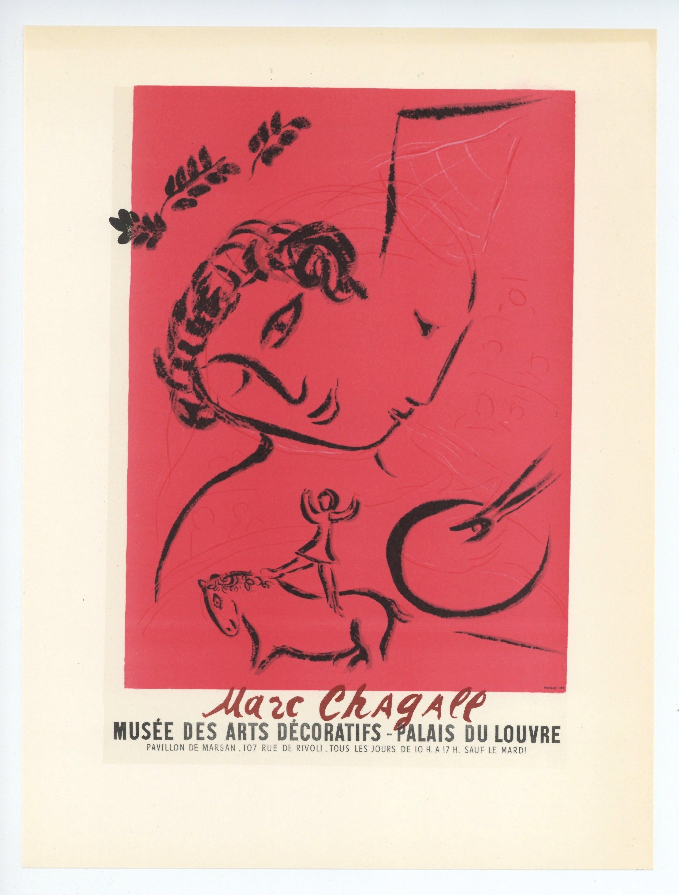 lithograph poster - Print by (after) Marc Chagall