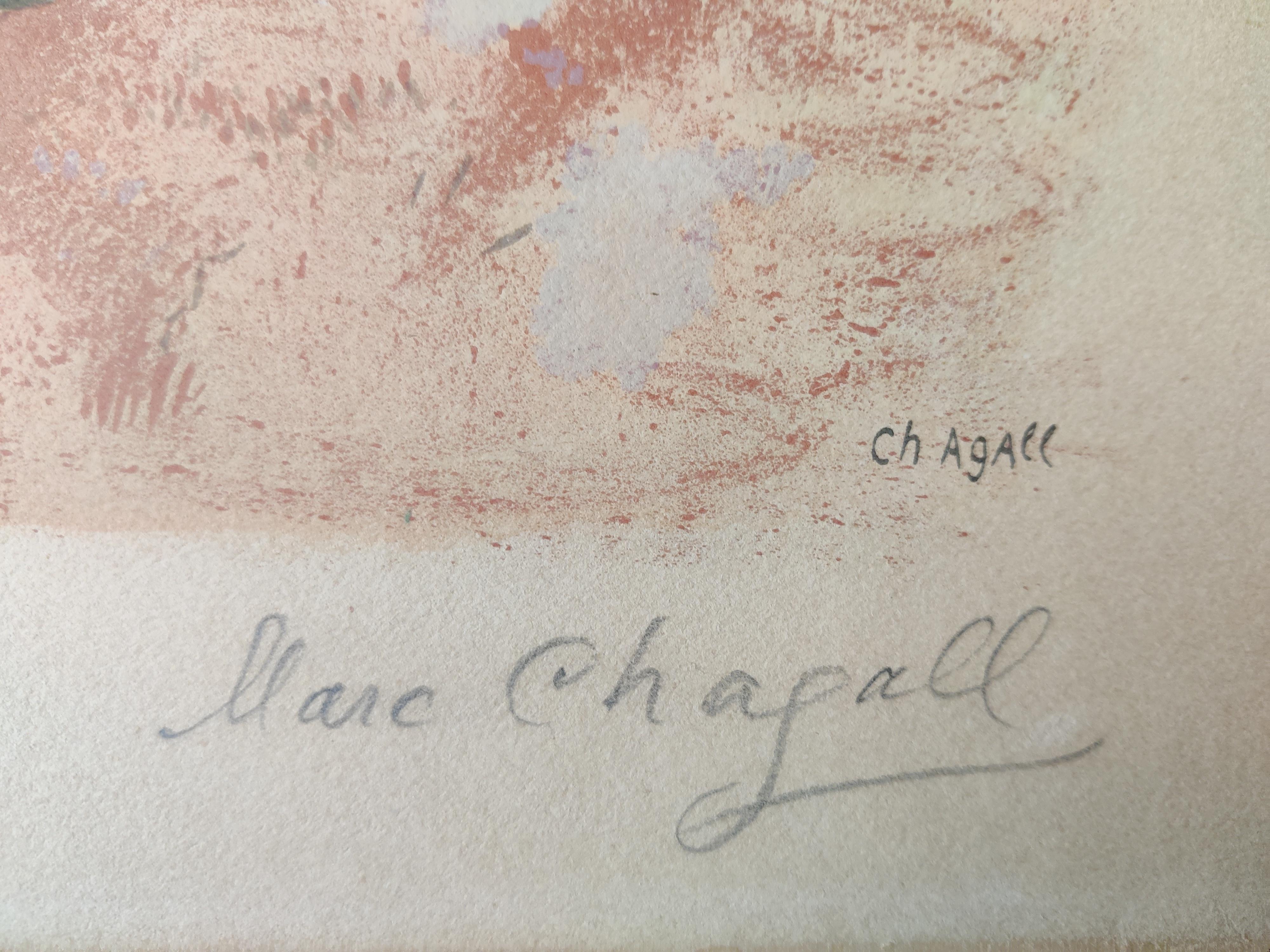 Marc Chagall (after) -- Maternité (Entbindung) im Angebot 2