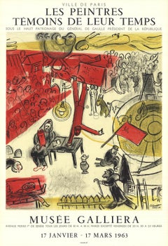 Vintage Marc Chagall-The Revolution-Original Lithograph
