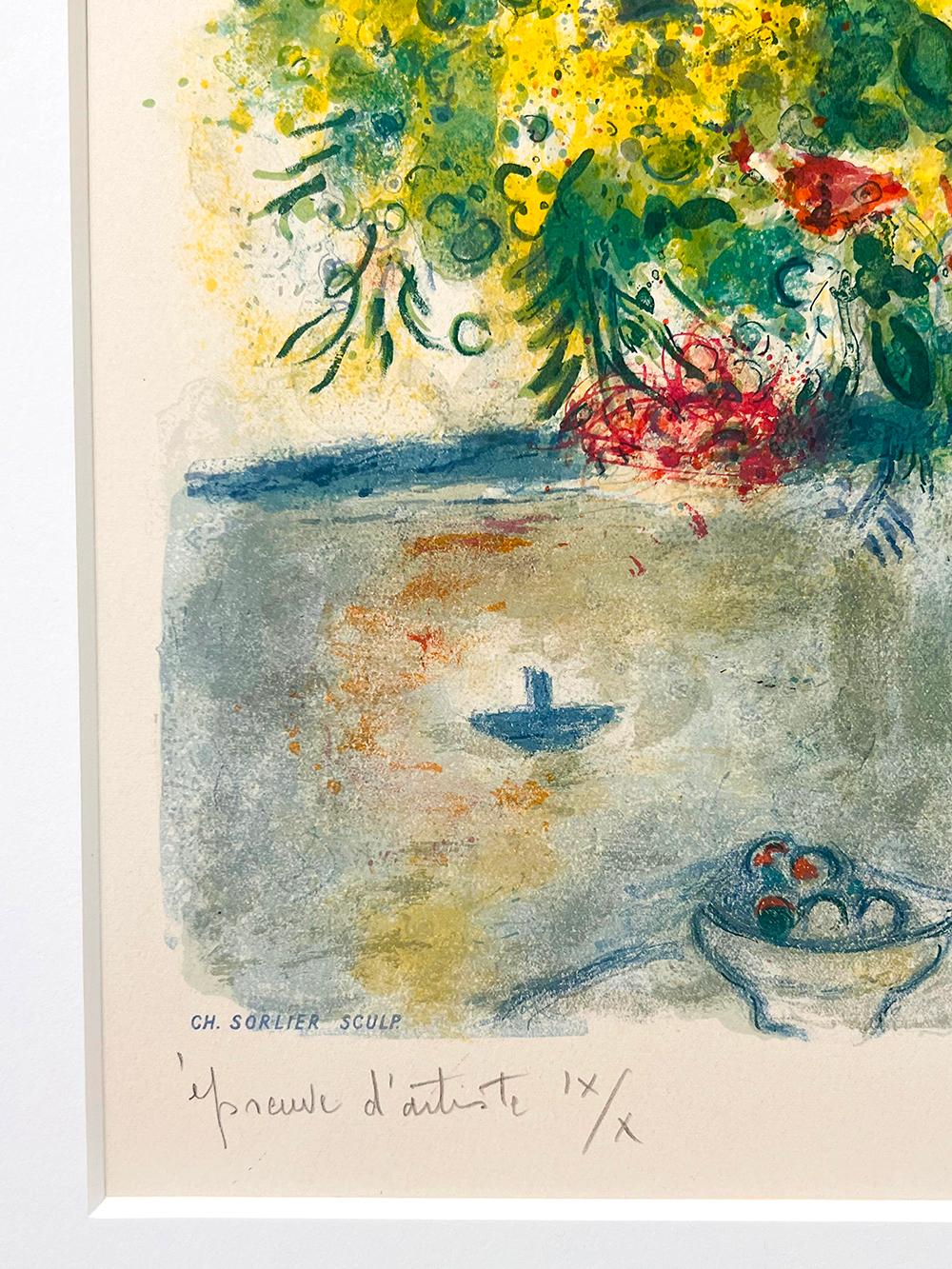 marc chagall rose height