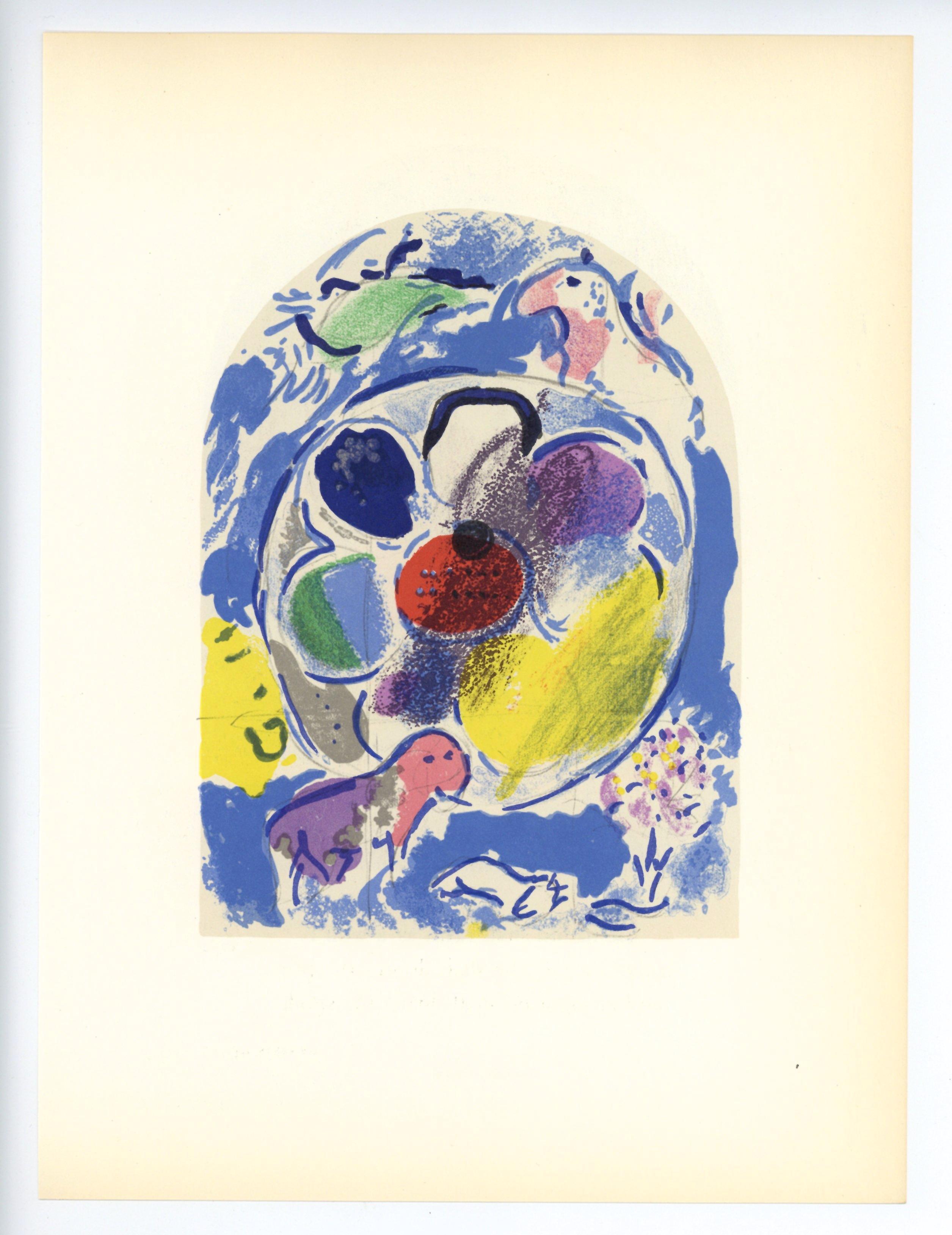 "Tribe of Benjamin" lithograph - Print by (after) Marc Chagall