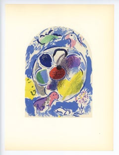 "Tribe of Benjamin" lithograph