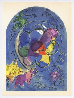 "litografia "Tribù di Benjamin