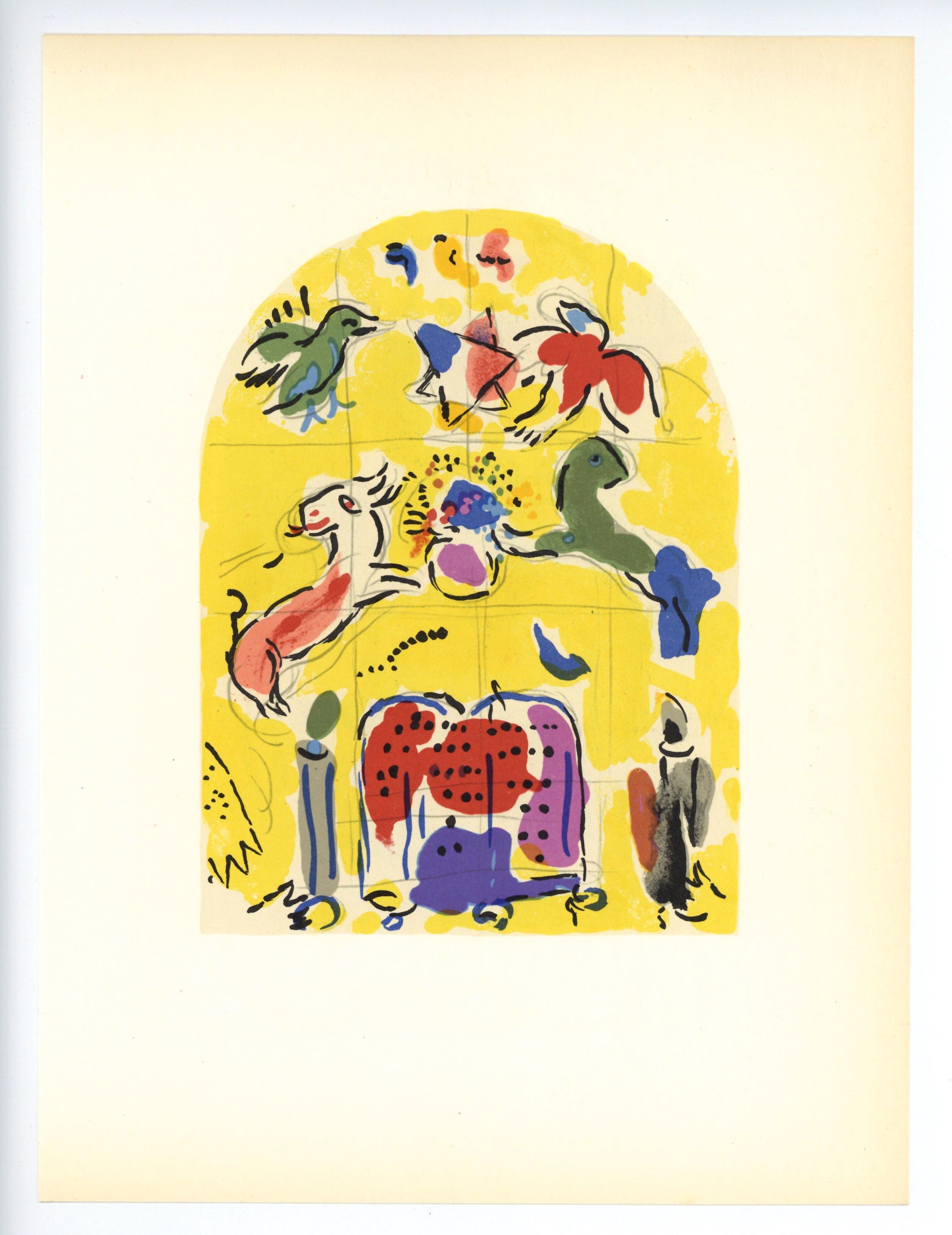 "Tribe of Levi" lithograph - Print by (after) Marc Chagall