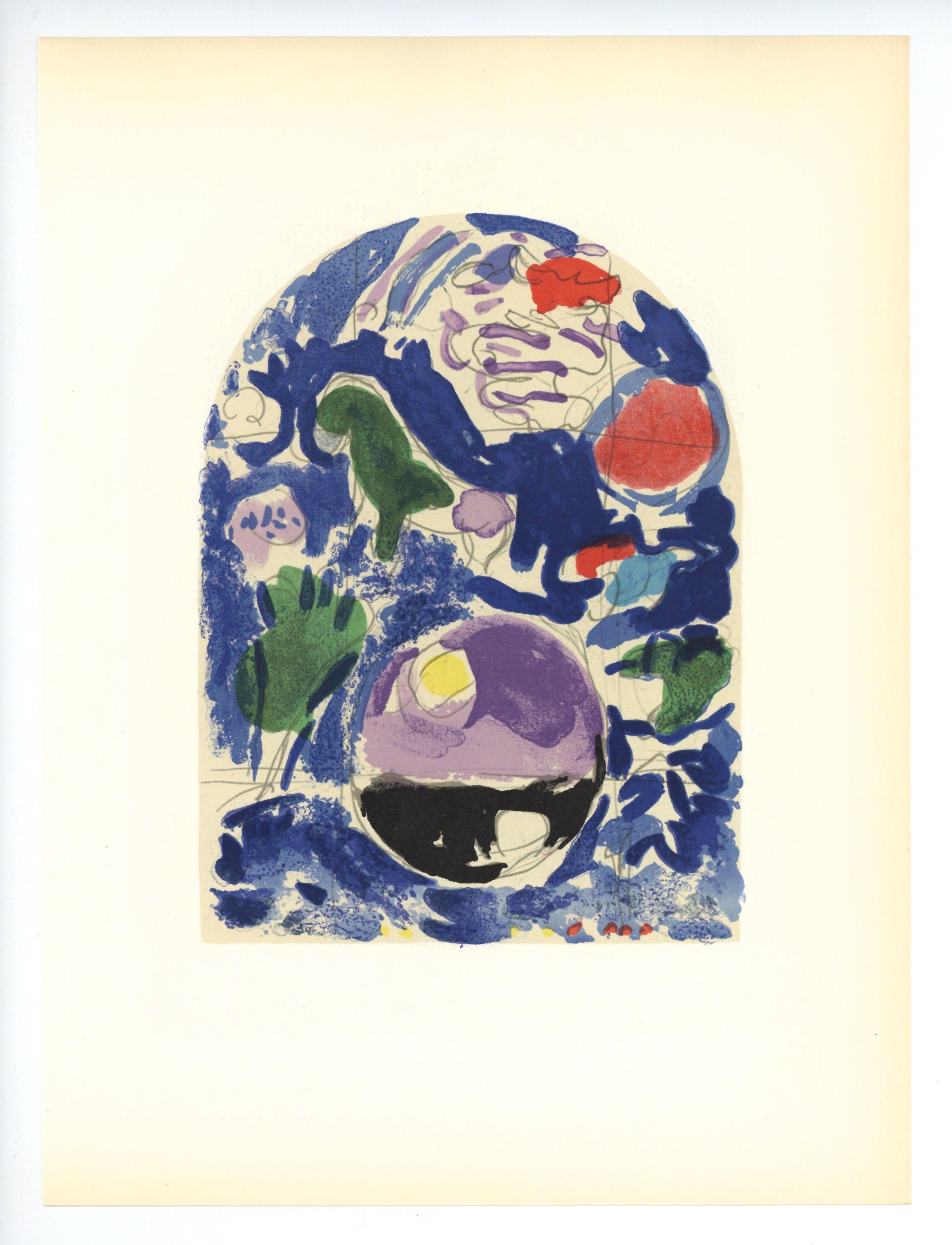 "Tribe of Simeon" lithograph - Print by (after) Marc Chagall