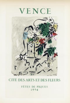 "Vence, Fetes de Paques" lithograph poster