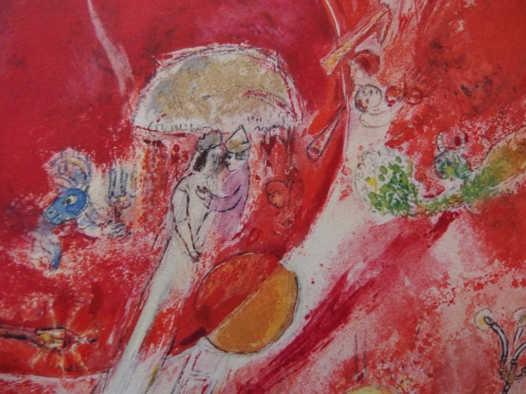 marc chagall lovers in the sky