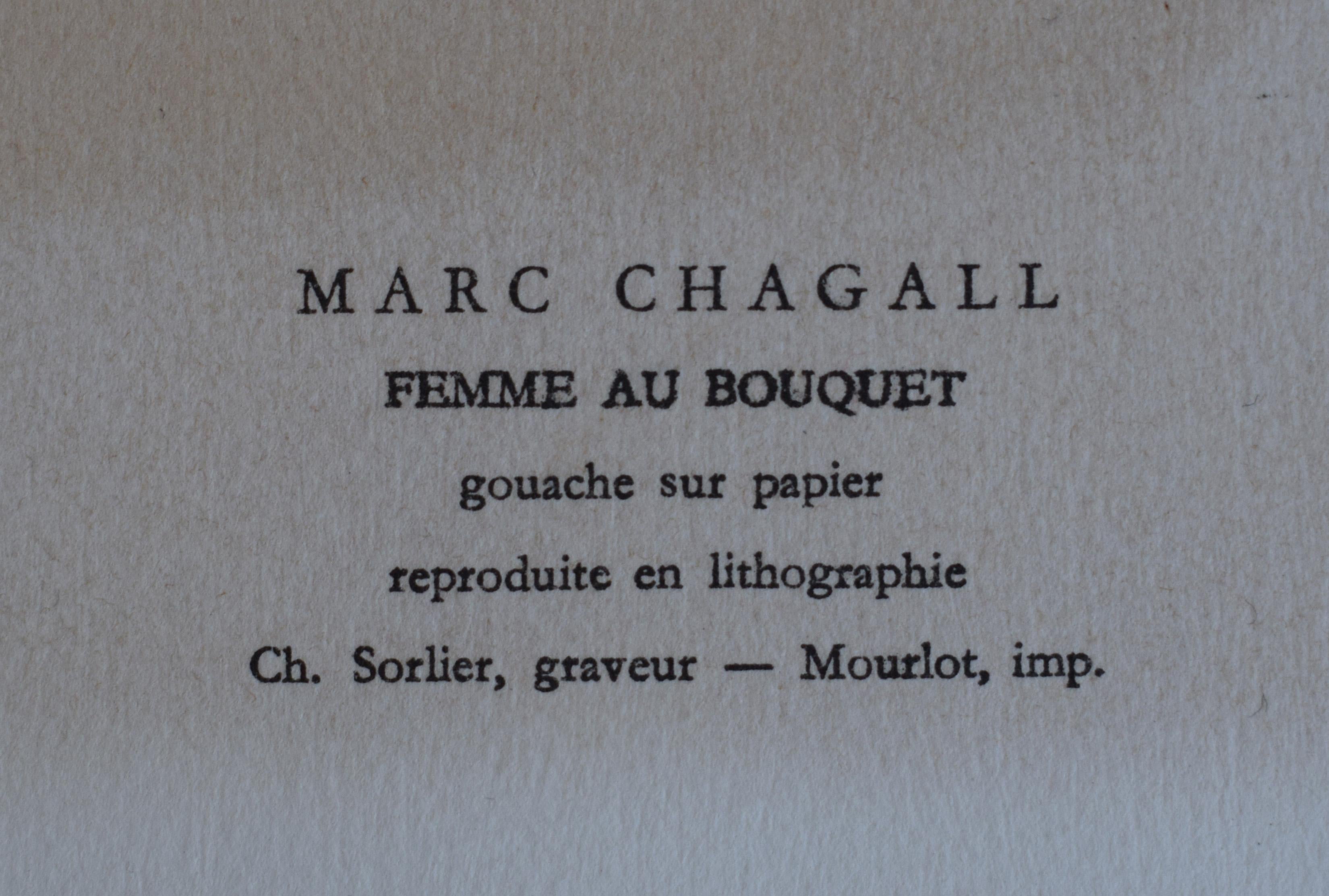 Woman with Bouquet - Nice French Russian For Sale 1