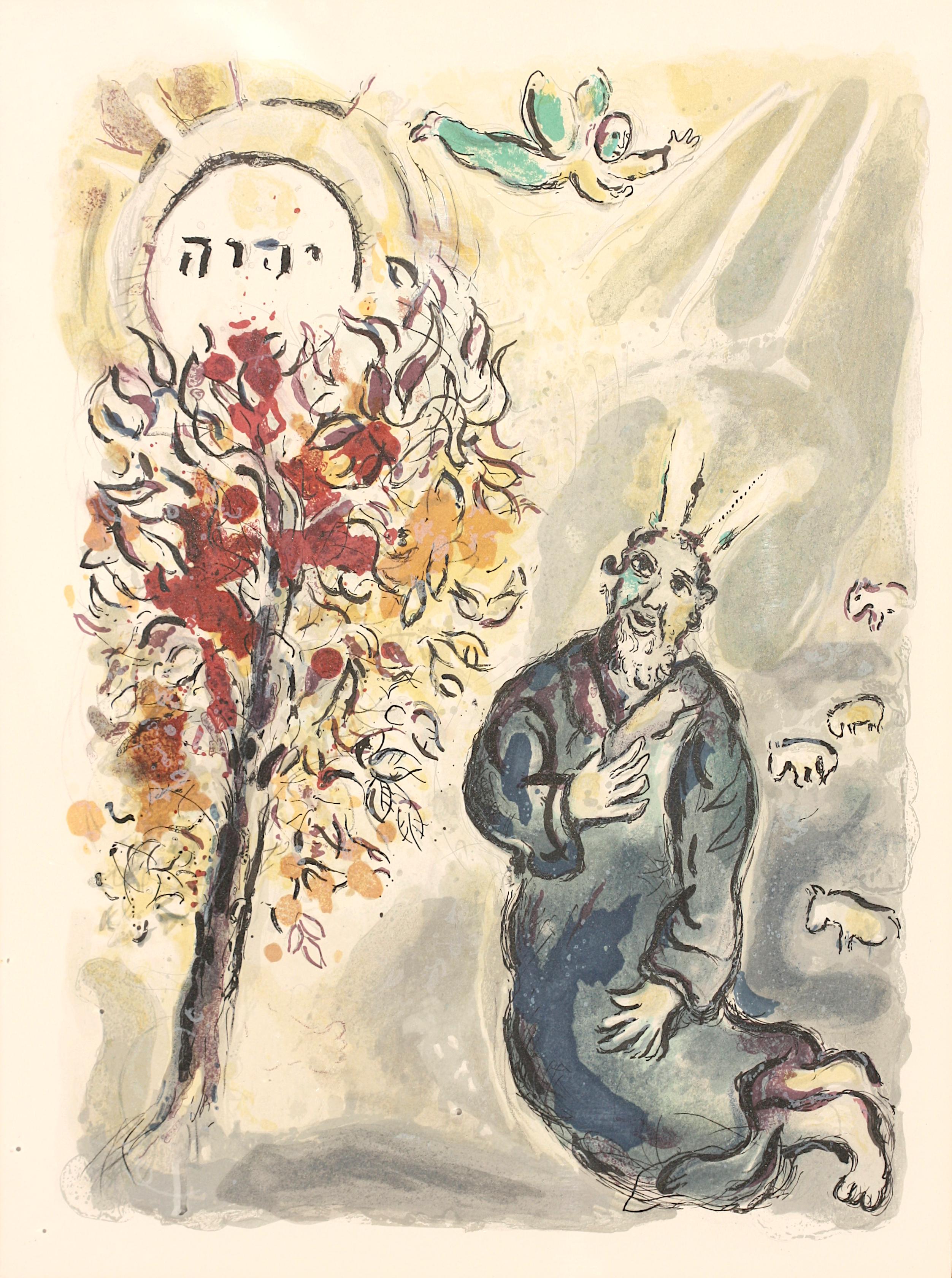 Dopo, Marc Chagall, (russo/francese, 1887-1985), Litografie in vendita 1