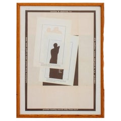After Marcel Duchamp Exhibition Poster, circa 1968