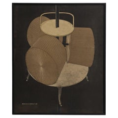 After Marcel Duchamp, Chocolate Grinder No. 2, 1970, Rare Framed Lithograph
