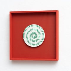 (after) Marcel Duchamp Rotorelief Print Framed, circa 1980