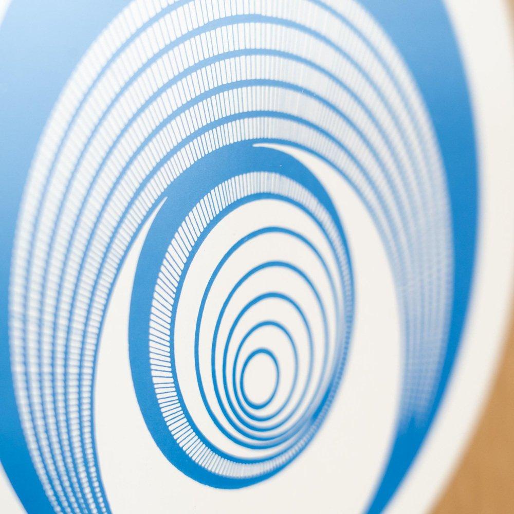 After Marcel Duchamp Rotorelief Print Framed, circa 1980 For Sale 3