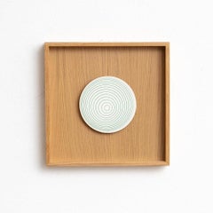 After Marcel Duchamp Rotorelief Print Framed, circa 1980