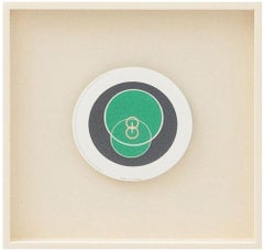 After Marcel Duchamp Rotorelief Print Framed, circa 1980